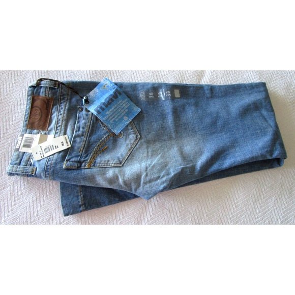 Mavi Kate Bellbottom Jeans 30/34 - Light Bohemian Star Denim 60's Flare NewWTags - Picture 6 of 7
